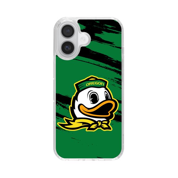 Oregon Ducks HD Phone Case Compatible with MagSafe Apple iPhone 17 (Paint) by Affinity Bands
