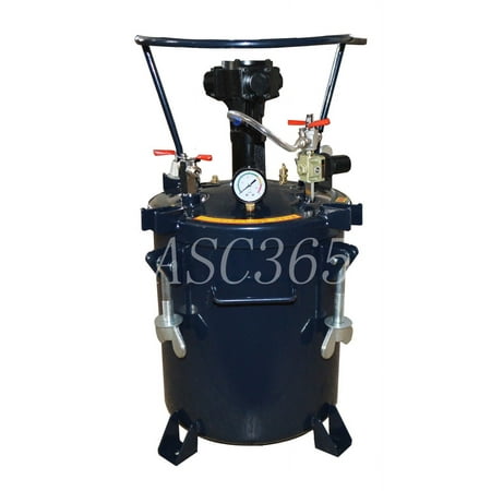TECHTONGDA 5 Gal Paint Mixer 20L Pressure Agitator Bucket Paint Pot Spray Gun Paint Auto Stirrer Tool