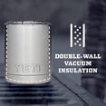thumbnail image 4 of Vaso YETI Rambler Lowball, 300 ml, con aislamiento al vacío, grafito, 4 of 7