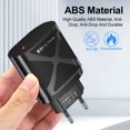 thumbnail image 2 of Carga de teléfono de 25 W AC100-240V Carga rápida USB para iPhone 14 Pro (negro UE) WDOplteas  Para estrenar, 2 of 9