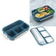 thumbnail image 1 of Fiambrera, Contenedor Reutilizable Para Preparación De Comidas Con 4 Compartimentos, Caja De Almacenamiento De Alimentos Para Escuela, Trabajo, Viajes, Acampando, 1 of 7