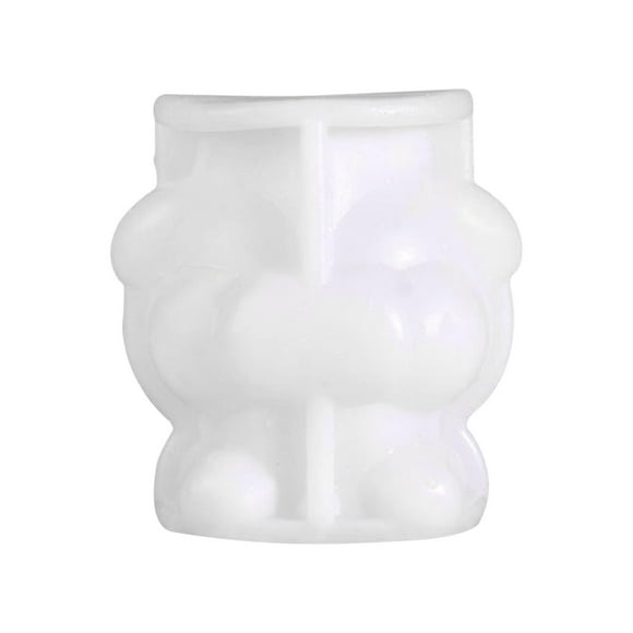 Ice Moldes de silicona para café, leche, té, té, forma de oso