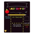 thumbnail image 2 of PEONAVET First and Last Day Of Sign, Double-Side Chalkboard Reusable Wooden 1St Day Of Pre/Kindergarten Photo Props, Starting Season Decoration, 2 of 9