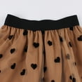 thumbnail image 3 of Sngxgn Skirts for Women with Shorts High Waist Pleated Skirts(Brown,L), 3 of 8