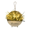 thumbnail image 2 of Artificial Flower Wall Planter with LED Lights, Metal Hanging Wall Planter, Greenery Wall Plant Decor, Wall Light Decor for Bathroom Bedroom Living Room Kitchen Wall Art, 2 of 7