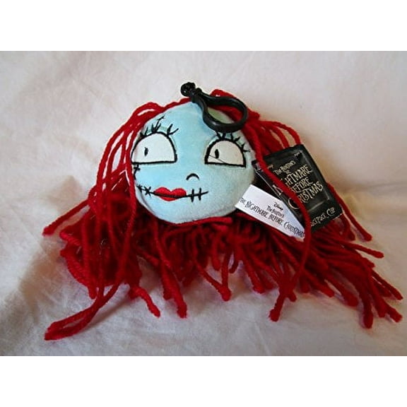 THE NIGHTMARE BEFORE CHRISTMAS " SALLY " BACKPACK CLIP KEY CHAIN PLUSH TOY