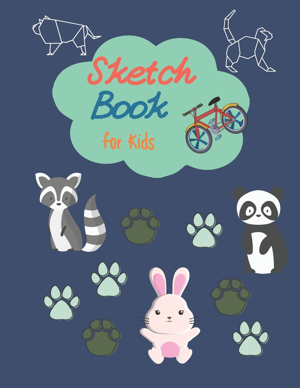 Sketchbook For Kids Doodling or Learning to Draw 102 Pages ( 8.5