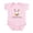 Petal Pink, variant on CafePress - Some Bunny In Connecticut Infant Bodysuit - Baby Light Bodysuit, Size Newborn - 24 Months