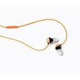 thumbnail image 1 of Symphonized ALN Premium Genuine Wood in-Ear Noise-isolating Headphones, Earbuds, Earphones with Mic (Orange Stripe), 1 of 5