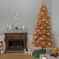 thumbnail image 5 of National Tree Company 10 ft Pre-Lit Artificial Christmas Tree, Rose Gold, Tinsel, 2720 Warm White LED Rice Lights, Includes Stand, 5 of 7