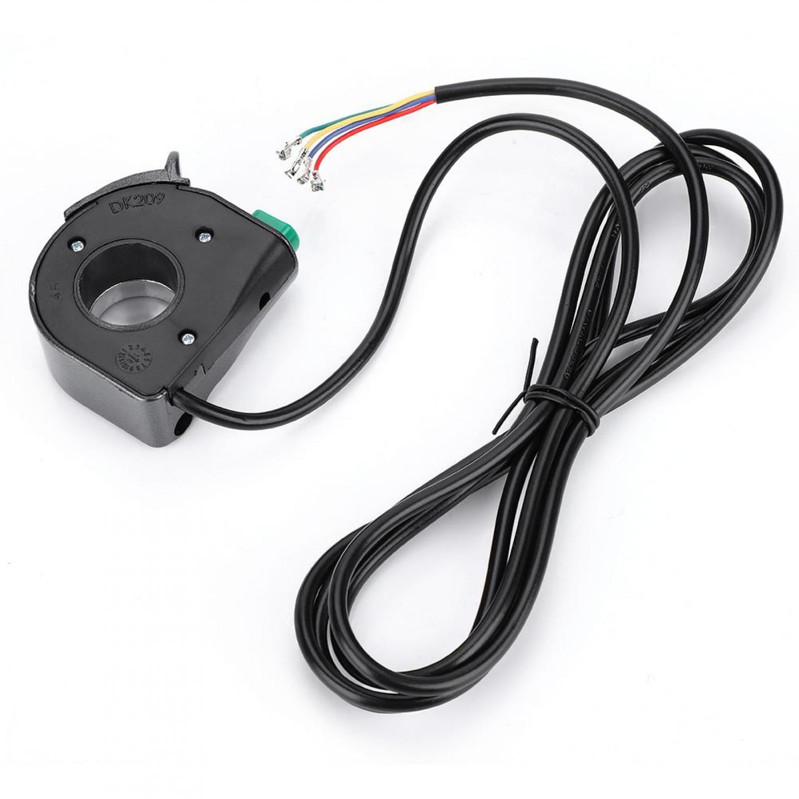 ANGGREK Electric Bike Horn Switch, 2 In 1 Electric Bicycle Scooter