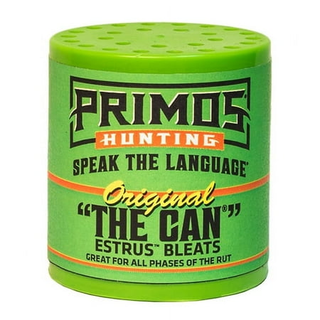 UPC: 0010135070649 | Primos® Original The Can™ Deer Call Green PS7064WM