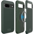 thumbnail image 1 of TUDIA MergeGrip Google Pixel 8a Case 2024 Compatible MagSafe Double Couche - Vert Pin, 1 of 7