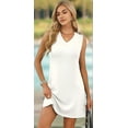thumbnail image 6 of 1pcs Summer Casual Beach Dress for Women White XXL To prevail in kind, 6 of 6