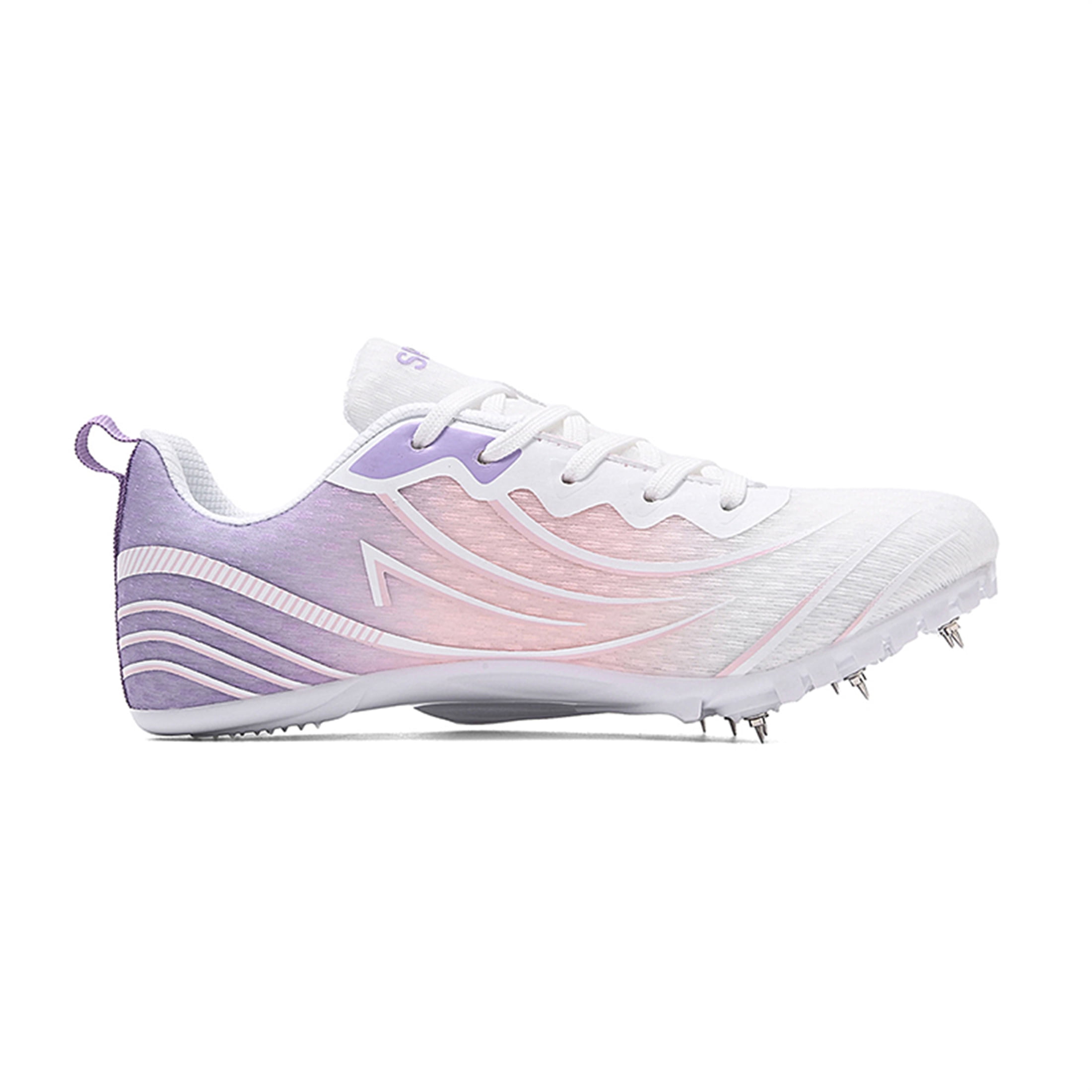 YOURDIARY Men Women Unisex Professional Track Spike Running Shoes, Breathable High Traction Athletic Sprint Cleats for Track Field Sports Training & Competitions