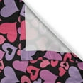 thumbnail image 3 of Ambesonne Love Kitchen Curtains, Pinkish Hearts Valentines, 55"x39", Multicolor, 3 of 3