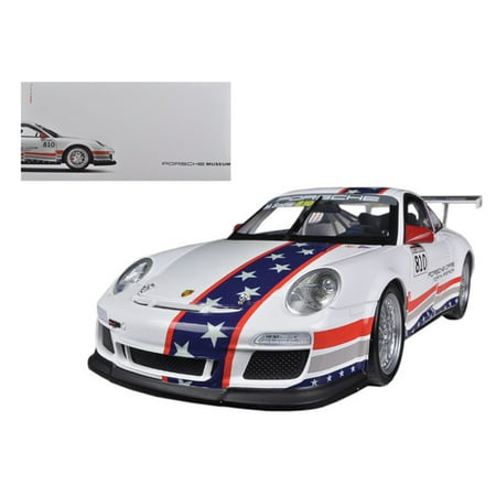 Gt3 Cup - Porsche North America Team 911 GT3 CUP USA # 810 Museum Collection 1/18 Diecast Model by Welly