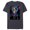 Navy Heather, variant on Disney Iwájú Animated Series Tola and Kole Cityscape Disney+- Short Sleeve Blended T-Shirt for Adults - Customized-Black