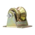 thumbnail image 4 of Track Pulley Steel Cable Pulley for Ropes 1-8mm Cable Pulley with 2 Ball Bearing, 4 of 10