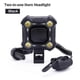 thumbnail image 1 of Timbre de bicicleta de 140 dB, 4 luces, bocina eléctrica de 1200 mAh, resistente al agua, carga USB, alarma fuerte, timbre de seguridad para bicicleta., 1 of 4