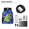thumbnail image 6 of Prestonplayz Backpack 3D Print Lightweight Bookbag Casual Sport Daypack Travel Bag Laptop, 6 of 8