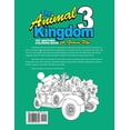 thumbnail image 2 of The Animal Kingdom Coloring Books for Gr The Animal Kingdom 3: Yet Another Coloring Book for Grown-Ups, Book 3, (Paperback), 2 of 2