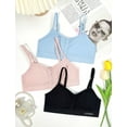 thumbnail image 2 of Livona Training Bras for Girls-Sports Bra, Fitness Bra, Padded Everyday Bra Bralette,Crop Cami Tank Top (6-14), 2 of 7