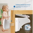 thumbnail image 4 of Vibe Lane Magnetic Baby Safety Cabinet Locks, Adjustable, Infant, Bathroom, Safety Cabinet Lock, 14 Piece, for Childproofing, White, 4 of 12