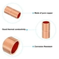 thumbnail image 3 of Uxcell 2-5/8 Inch ID Copper Coupling Fittings, Rolled Tube Stop Straight Pipe Fitting Welding Joint for HVAC, 3 of 5