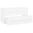 thumbnail image 5 of vidaXL 2 Piece Bathroom Furniture Set White Engineered Wood, 5 of 5