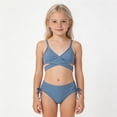 thumbnail image 4 of Girls Swim Suits Two Piece Bikini Sets Quick Dry Swimwear Bathing Suits 8-9 Years, 4 of 4