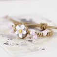 thumbnail image 1 of Tendy-pulsera de cuentas de cerámica para niña, brazalete tejido de flores de estilo Retro de la suerte, joyería de diseño, regalo Popular de princesa hecho a mano, 2022, 1 of 4
