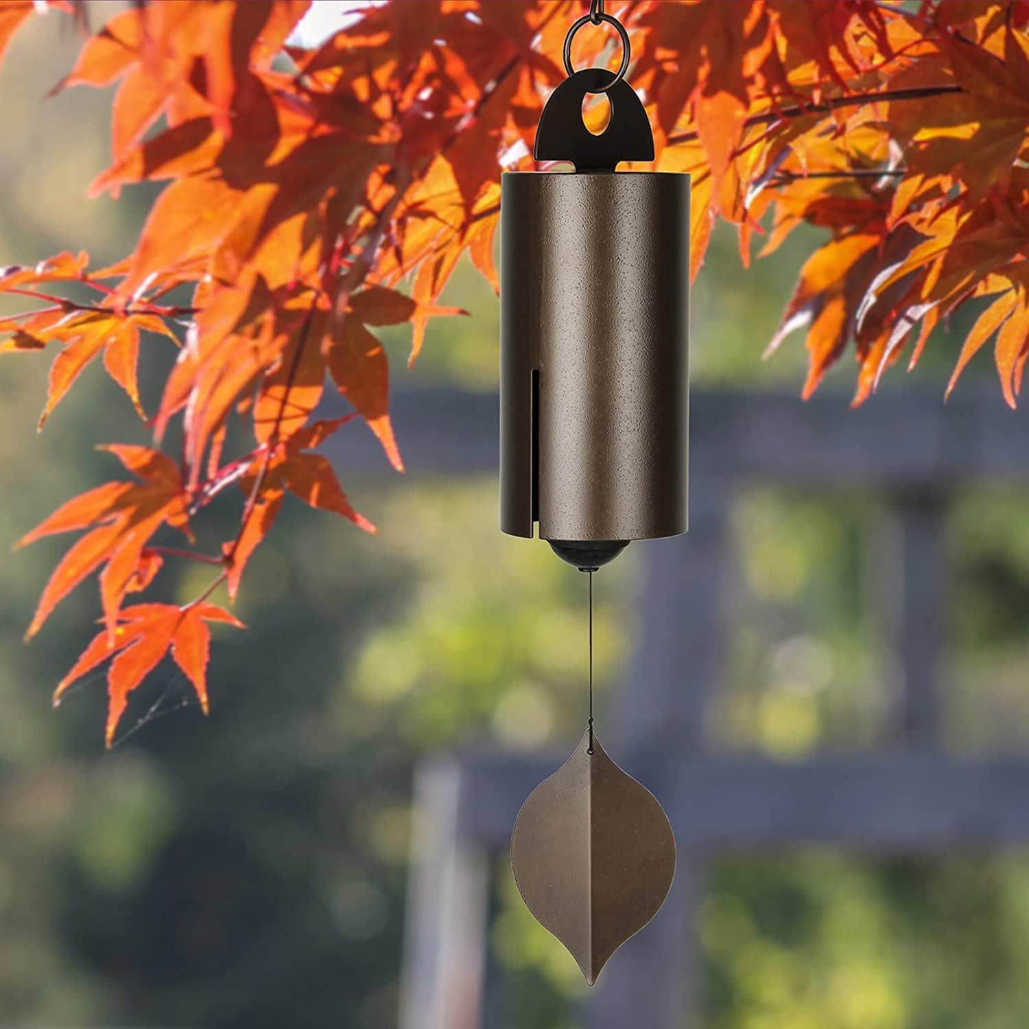 Resonance Bell, Memorial Wind Chime Sympathy Large Single Tube Wind