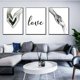 thumbnail image 1 of Wekity Hand in Hand and Love Wall Art Canvas Print Poster, Simple Fashion Black and White Sketch Art Line Drawing Decor for Home Living Room Bedroom Of, 1 of 4