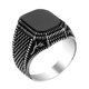 thumbnail image 1 of Anillo del Día Anillo de Novio Elegante Anillo de Hombre Regalos del Día Joyas para Talla 8, 1 of 8