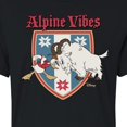 thumbnail image 3 of Disney - Alpine Vibes - Juniors Cropped Cotton Blend T-Shirt, 3 of 5