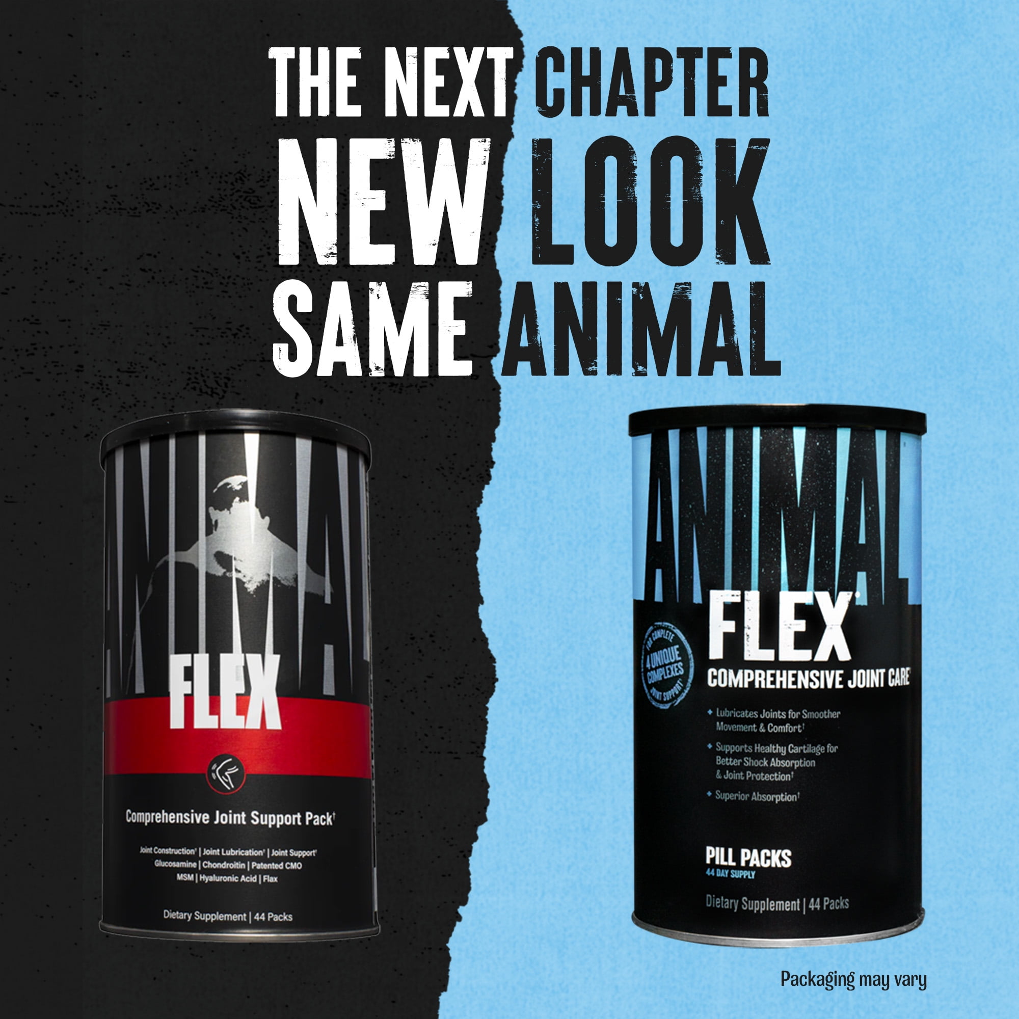 Animal Flex Comprehensive Joint Care Glucosamine with Joint Lubrication Complex 44 Packs