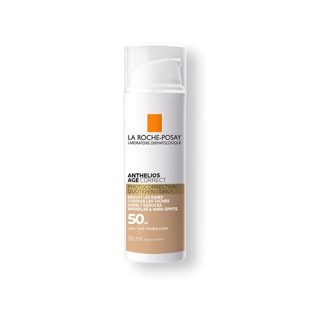 La Roche-Posay Protector Solar Facial La Roche Posay Anthelios Age Correct con Color Antiarrugas FPS50+ 50ml