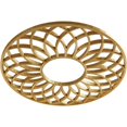 thumbnail image 4 of Ekena Millwork CMPP38CNSGO Cannes Architectural Grade PVC Pierced, Gold Urethane Ceiling Medallions 38"OD x 13"ID x 1"P, 4 of 4