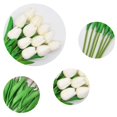 thumbnail image 4 of ¡Venta caliente! Decoración de arreglo floral en maceta para habitación de flores artificiales, 4 of 5