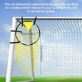 thumbnail image 4 of 2x Football Target Net Soccer Target Goal Net Soccer Top Bins Goal Target Bags, 4 of 11