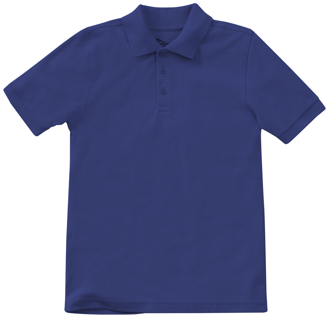 Classroom School Uniforms Adult Short Sleeve Pique Polo 58324, 2XL, SS ...