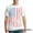 White, variant on American Flag Vintage Print Design Men's T-Shirt Short Sleeve T-shirt Soft and Comfy Shirt, Lightweight Shirt Color Royal Blue X-Large