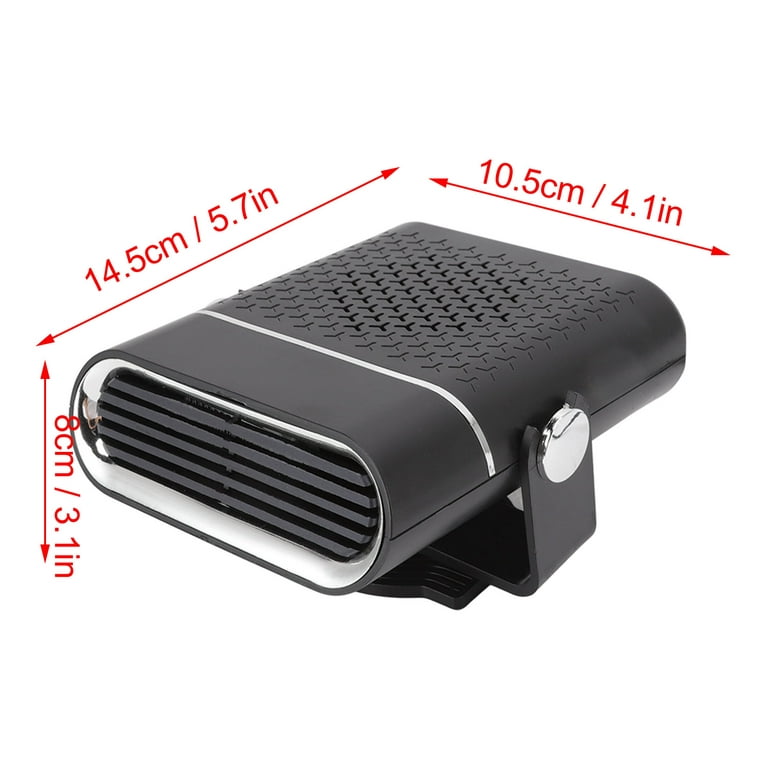 Car Heater, Fast Heating & Cooling Fan for Defrost Defogger Car Windshield,  Portable Car Heaters That Plugs Cigarette Lighter, Automobile Interior  Heaters for Trucks 24V[B] 