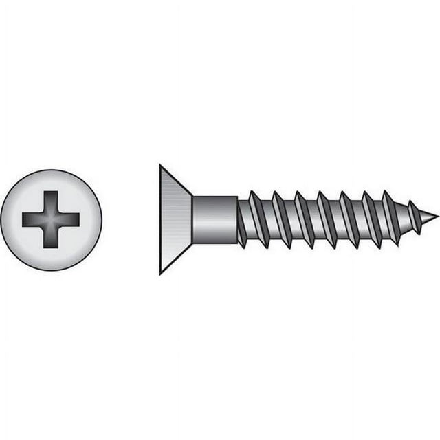 Hillman 40171 12 x 3.5 in. Wood Screws 100 per Box