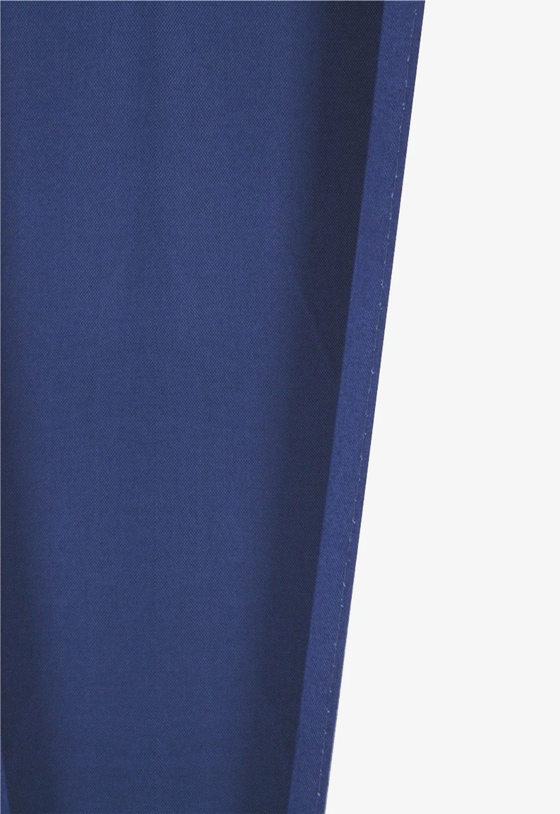 Gorgeous Home Linen 5-Piece Navy Blue Blackout Microfiber Curtain Set with 2 Panels and 3 Waterfall Valances R64 84"