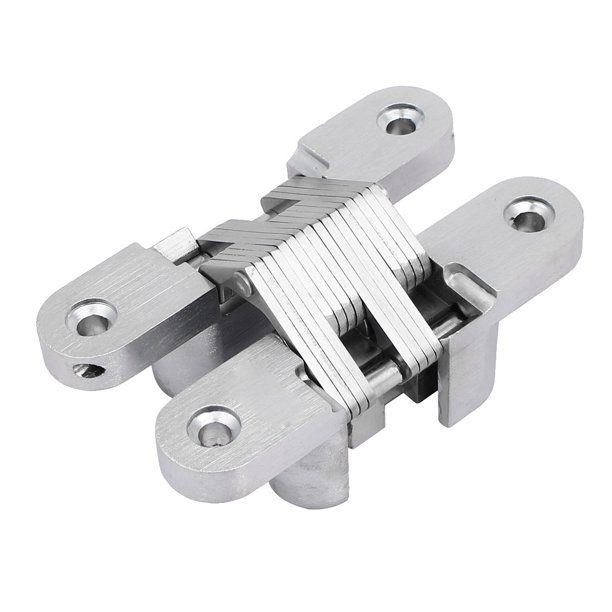 110Lb Screws Mount Zinc Alloy Invisible Concealed Cross Hinge for Wooden Doors