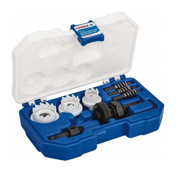 Lenox 300CHC 12Pc Electrician Split Point Pilot Bit Carbide Hole