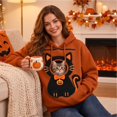 thumbnail image 4 of Goodw7 Women Hoodie Christmas Pet Pouch, Oversized Dog Cat Carrier Sweatshirt with Cuddle Pocket, Cozy Pullover for Lounging and Pet Walking, 4 of 9