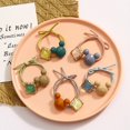 thumbnail image 4 of Kmbangi Cute Cartoon Hair Ring Head Rope Female Tie Hair Small Rubber Band, 4 of 6